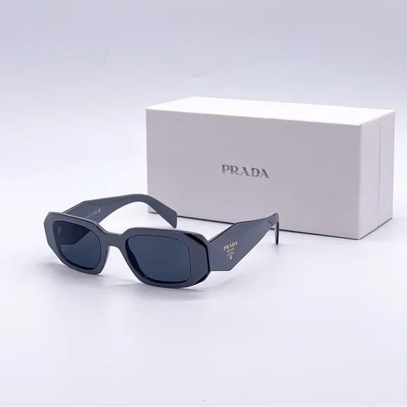 NEW PR17WS GREY PRADA SUNGLASSES PR 17WS 11N09T UNISEX  display picture 3